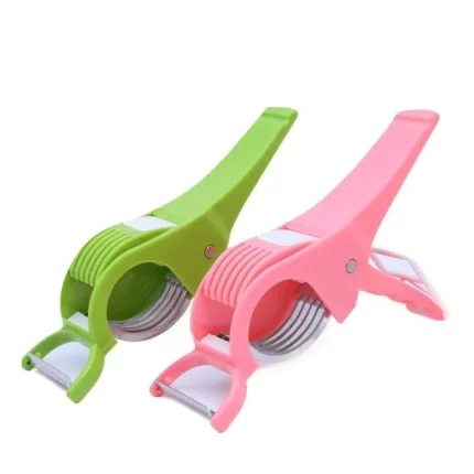 VEGETABLE CUTTER WITH PEELER